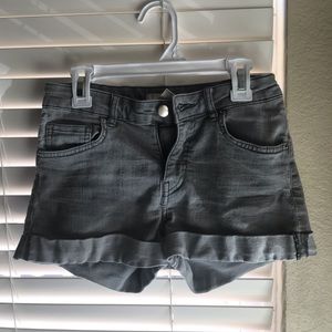 H&M Gray Denim Shorts